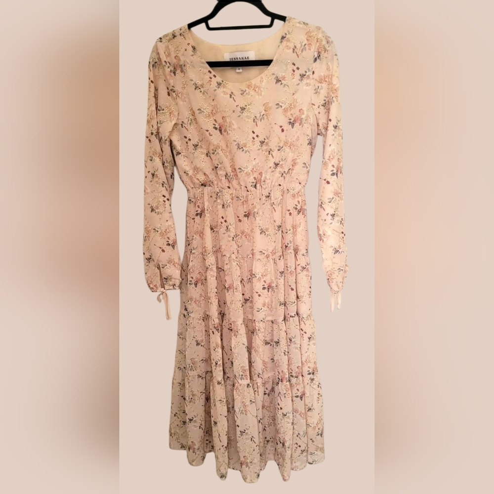 Jessakae Midi Dress S, Embroidered